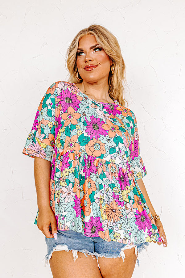 Sunny Day Darling Babydoll Top Image - 5