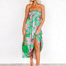 Beachfront Bliss Satin Midi Image - 1
