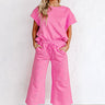 Lattes First High Waist Trousers in Bubblegum Pink Image - 1