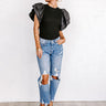 Keen On You Bodysuit in Black Image - 1