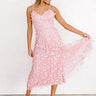 Garden Party Glow Midi in Pink Image - 1
