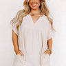 Beyond Lovely Shift Top In Birch Curves Image - 1