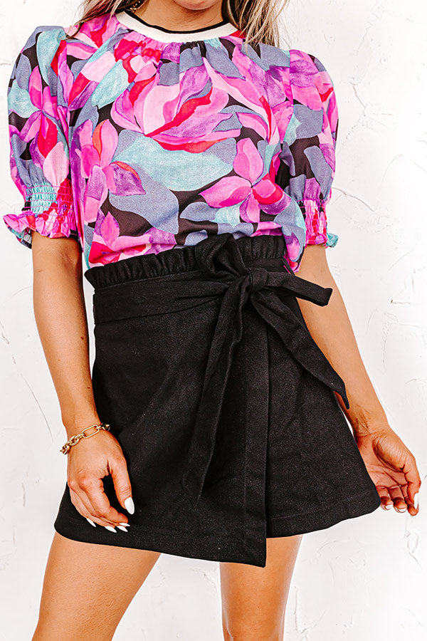 The Edith Denim Skort Image - 5