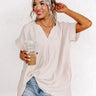 Beyond Lovely Shift Top In Birch Image - 1