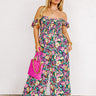 Sweet Pea Promises Smocked Jumpsuit Curves Image - 1