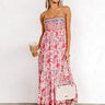 Everlasting Dreams Floral Maxi In Pink Image - 1