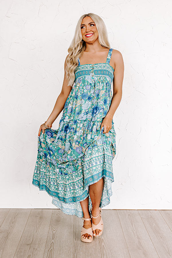 Obviously Lovely Floral Midi Image - 1