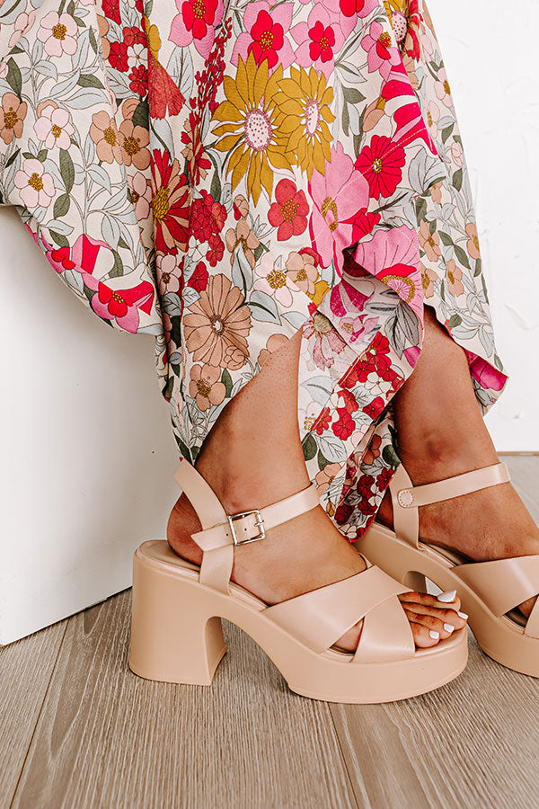 The Krysia Faux Leather Heel Image - 5