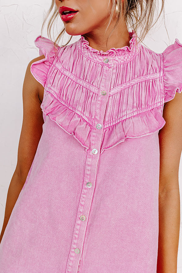 New Hope Denim Top Image - 5