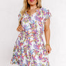 Parisian Promenade Dress in White Curves Image - 1