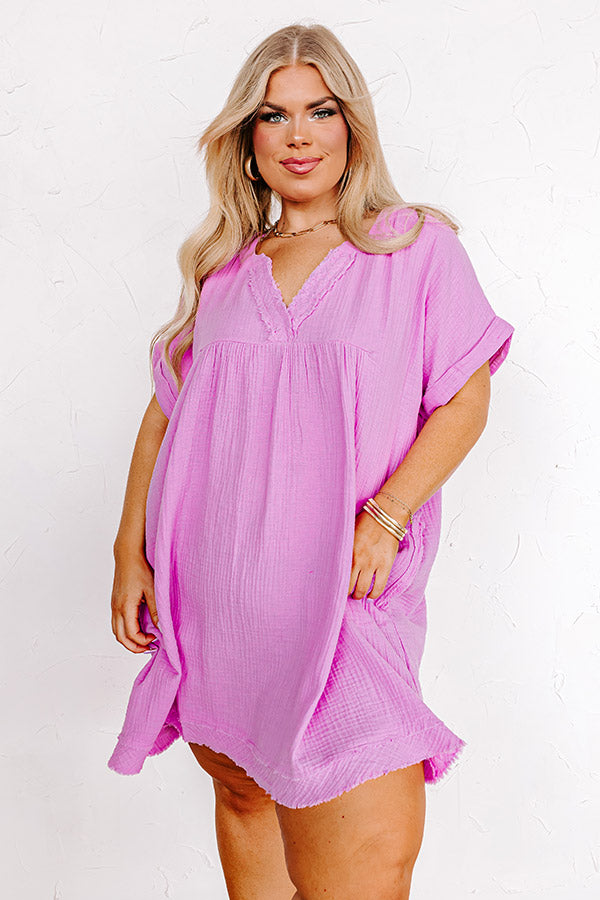 Good Days Gone By Shift Dress In Pink Curves Image - 1