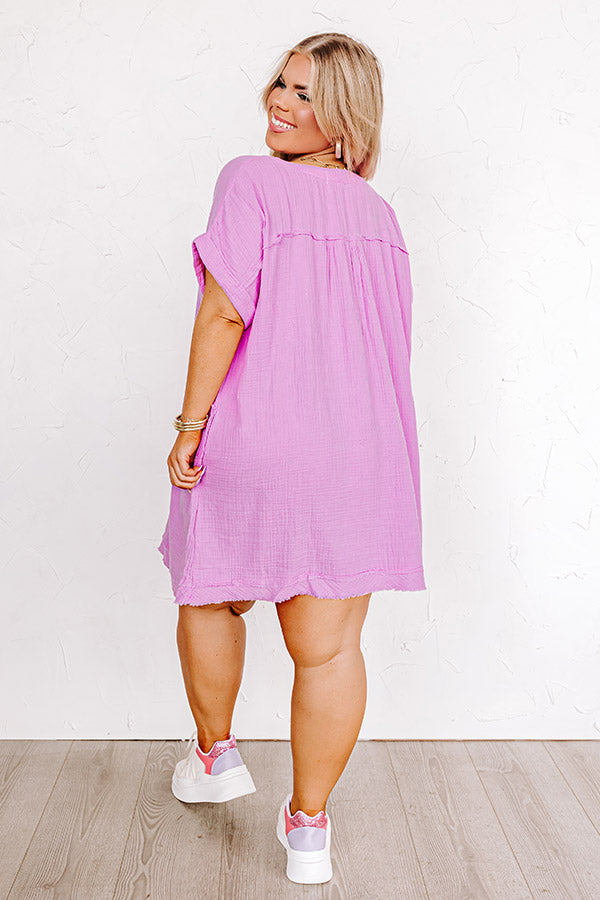 Good Days Gone By Shift Dress In Pink Curves Image - 3