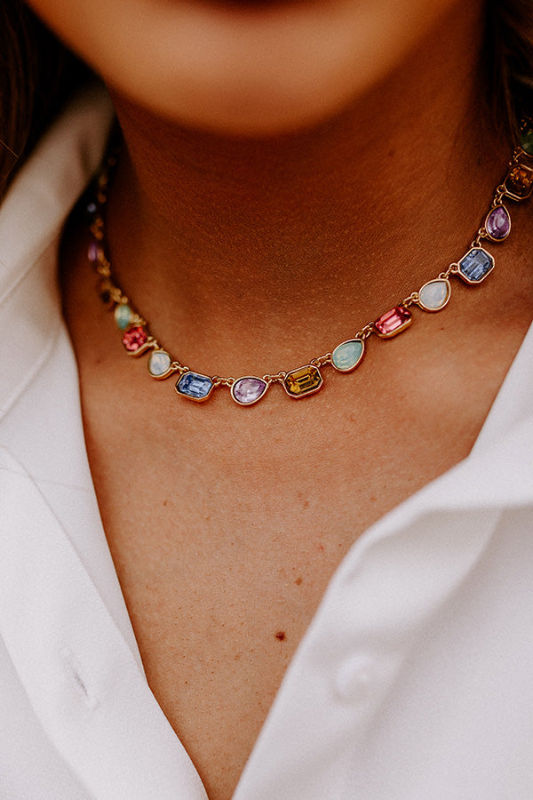 Perfectly Polished Necklace In Multi Image - 3