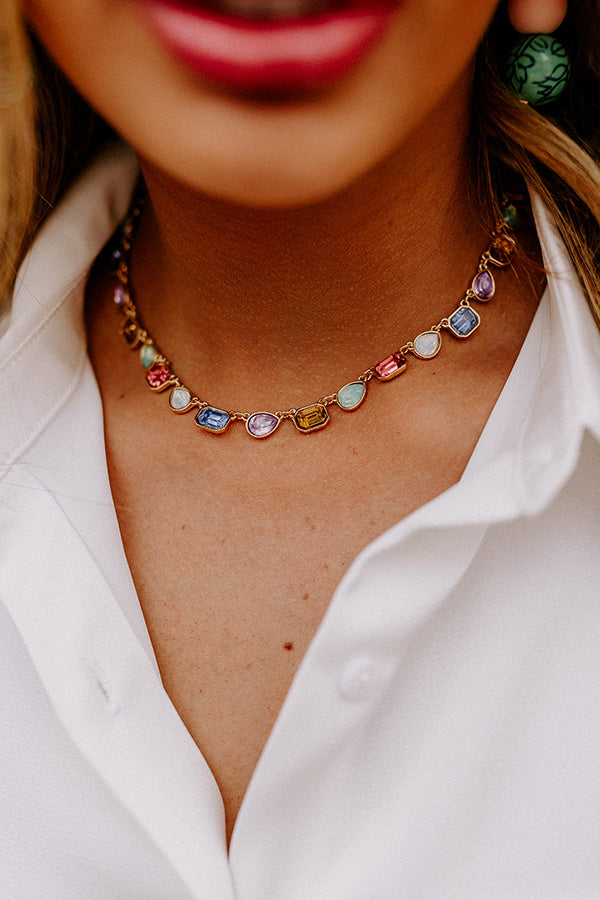 Perfectly Polished Necklace In Multi Image - 1