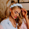 Effortless Moments Embellished Spa Headband In Sky Blue Image - 1