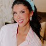 Effortless Moments Embellished Spa Headband In Aqua Image - 1