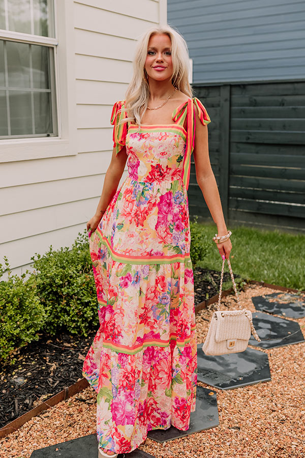 Eclipse Season Floral Maxi Image - 1