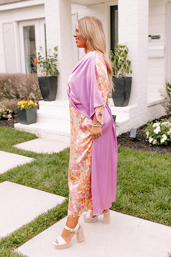 For The Frill Of It Satin Midi Curves Image - 4