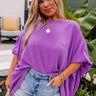 Simply Spectacular Shift Top in Purple Curves Image - 1