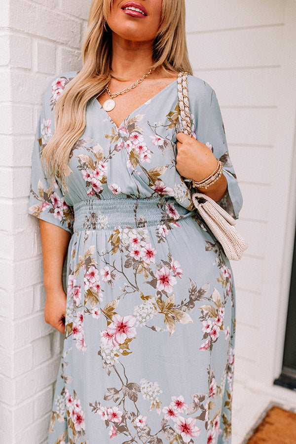 Phenomenal Story Floral Maxi Dress Curves Image - 5
