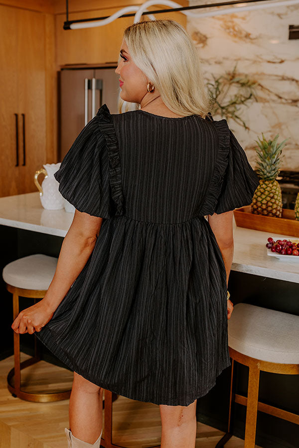 Generate Joy Shift Dress In Black Image - 3