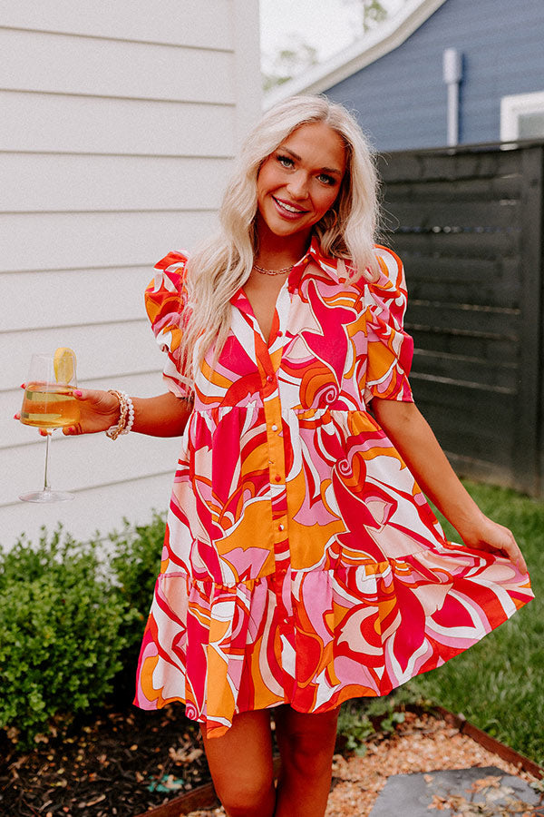 Purely Poetic Shift Dress Image - 1