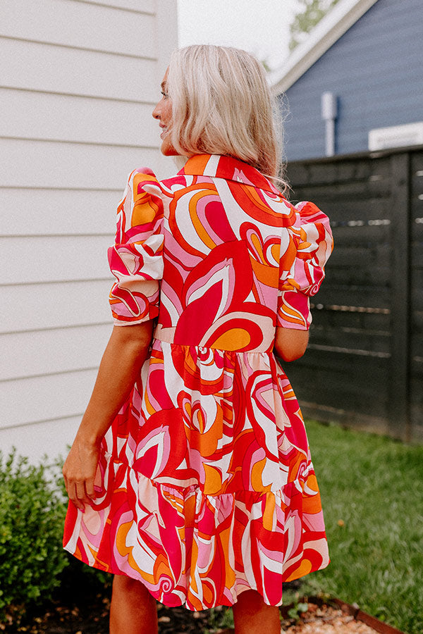 Purely Poetic Shift Dress Image - 3