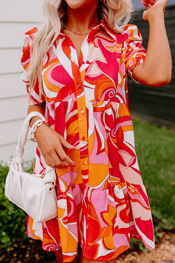 Purely Poetic Shift Dress Image - 4