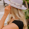 Pure Delight Wool Fedora in Lavender Image - 1