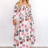Lucky Days Smocked Midi Curves Image - 1