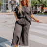 Essentially Chic Shift Top In Black Curves Image - 1