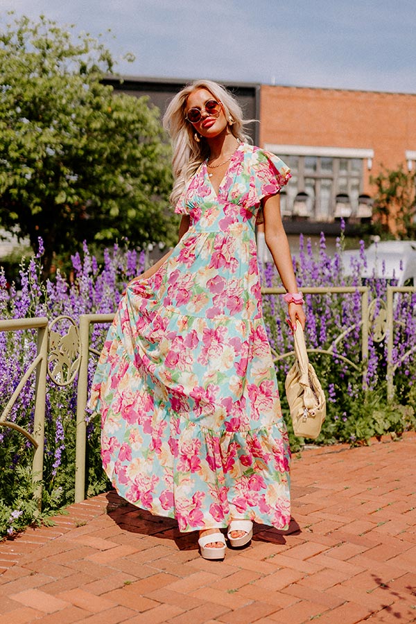 Subtle Encouragement Floral Maxi Image - 1