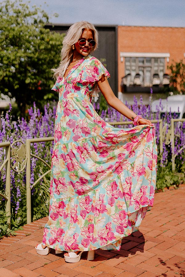 Subtle Encouragement Floral Maxi Image - 2