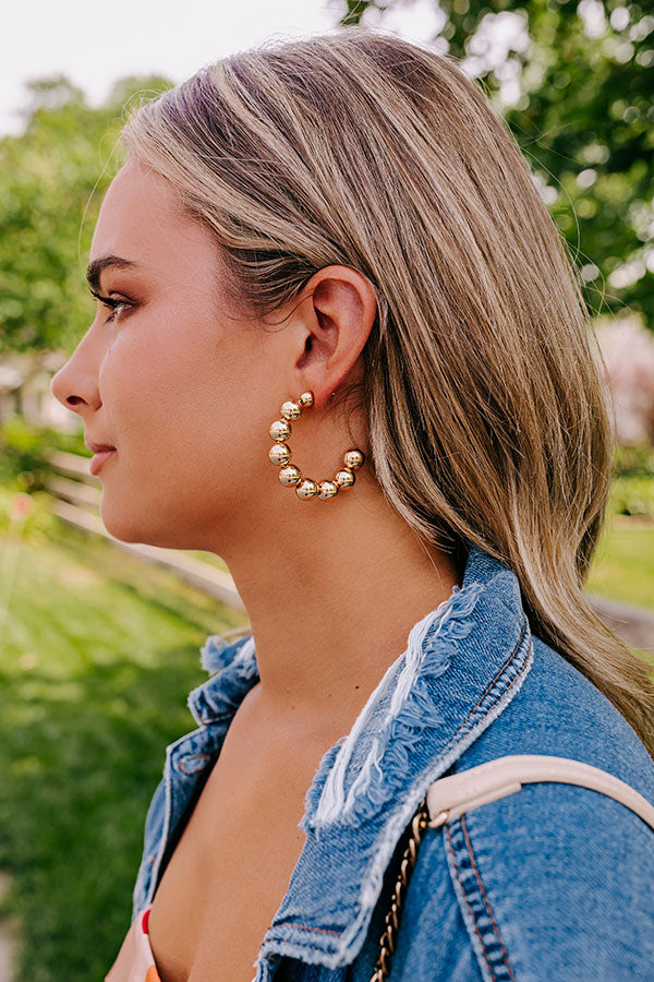Simple Days Hoop Earrings