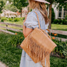 Travel To Europe Fringe Backpack In Camel Image - 1