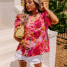 Sparking Romance Floral Top Image - 1