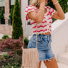 Right On Cue Fringe Crossbody In Natural Image - 1
