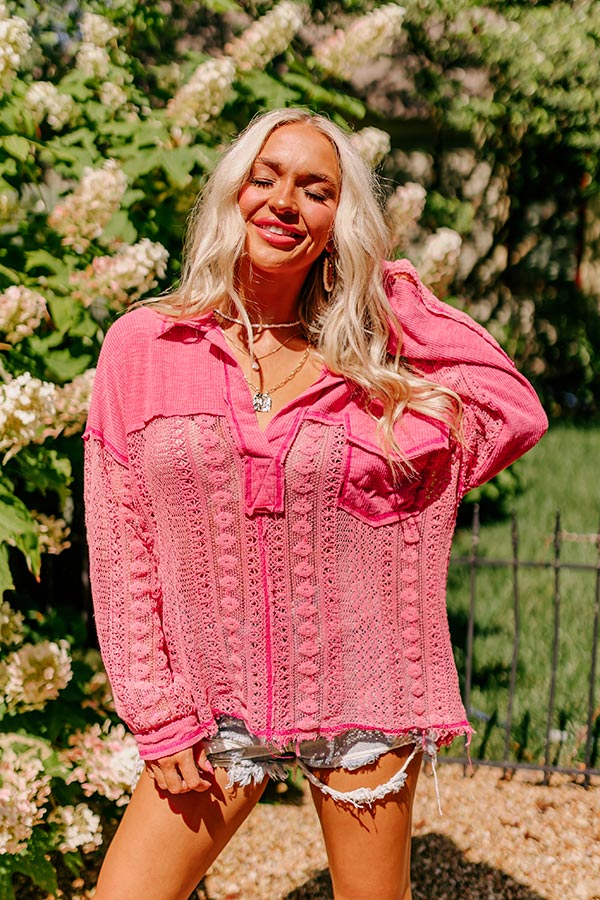 Protect Your Peace Knit Top Image - 1
