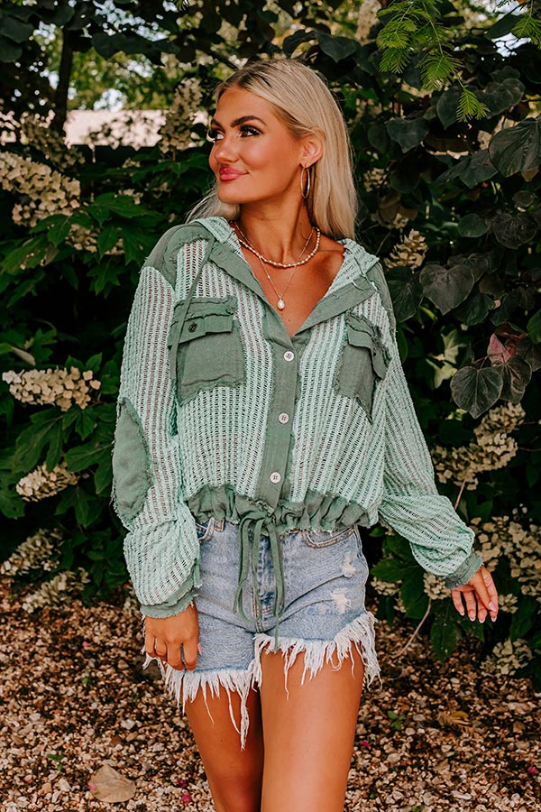 Manhattan Bound Knit Button Up Image - 1