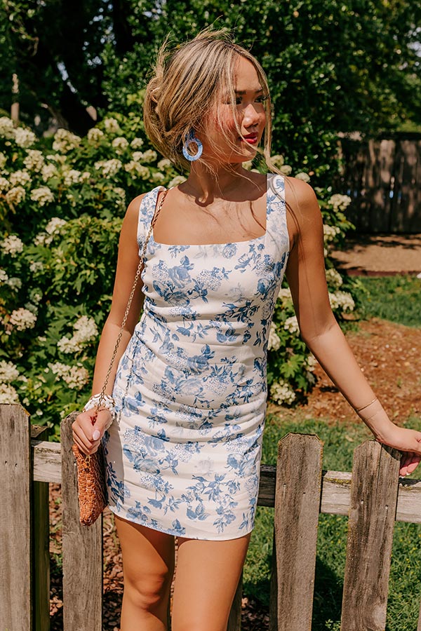 Bae Watch Floral Mini Dress Image - 5