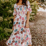 Lucky Days Smocked Midi Image - 1