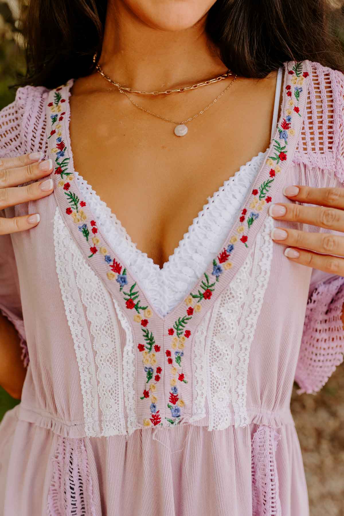 Out For Brunch Knit Babydoll Top Image - 5