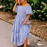 Sweeter In Stripes Smocked Midi Curves Image - 1