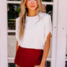 Midwest Weekend Fringe Top In White Image - 1