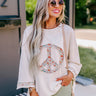 Protect Your Peace Top In Ivory Image - 1