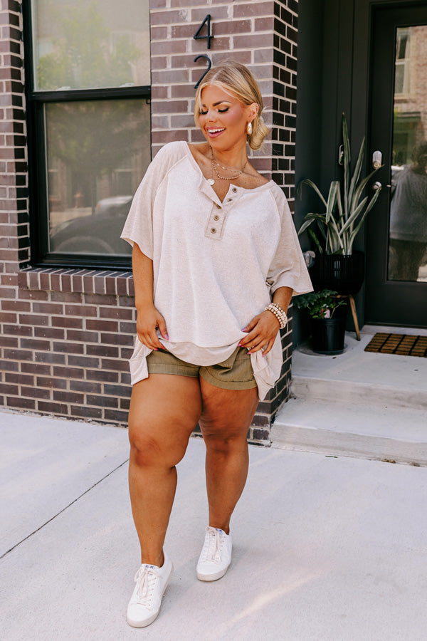 Modern Day Dreamer Top In Stone Curves Image - 1