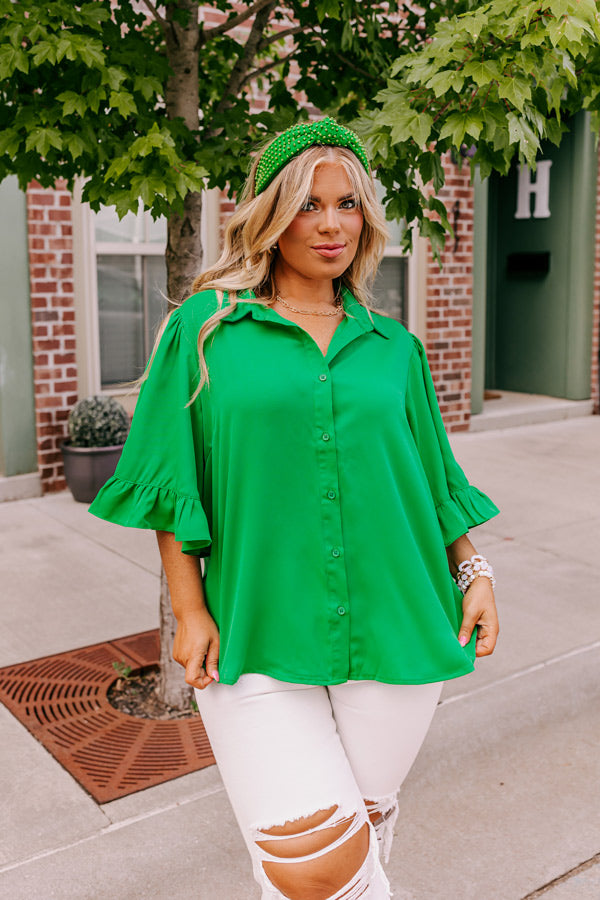 In Need Of Vino Button Up Curves Image - 1