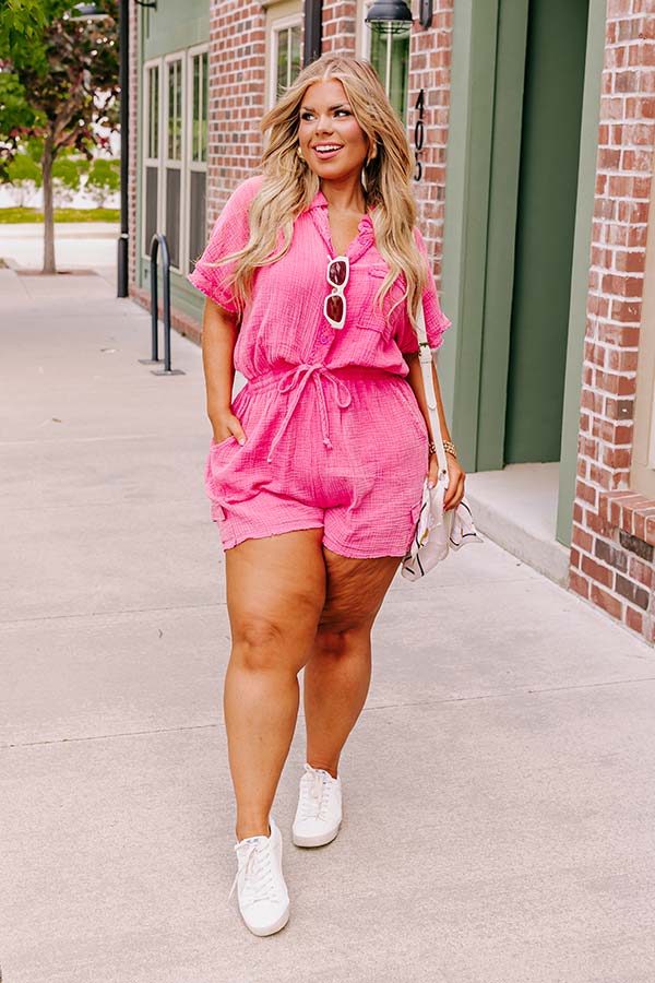 Hit Remix Romper In Pink Image - 2