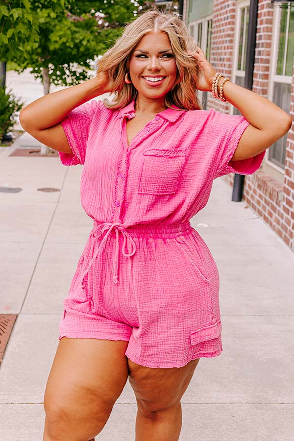 Hit Remix Romper In Pink Image - 1