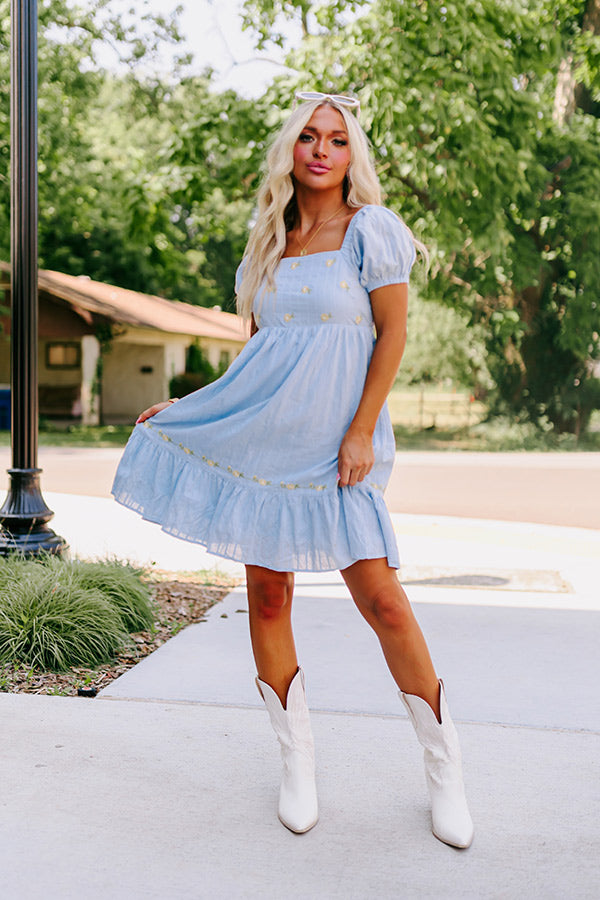 Daily Obsession Embroidered Dress Image - 5